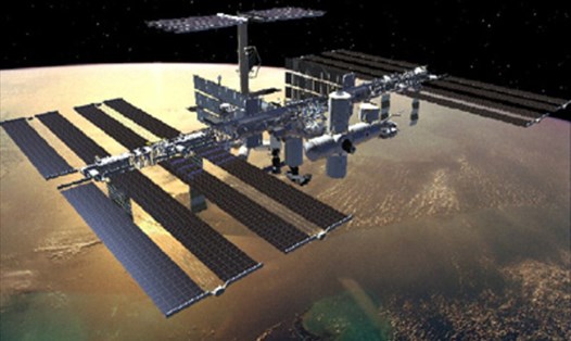 Trạm Vũ trụ quốc tế ISS. Ảnh: Cơ quan Vũ trụ Châu Âu
