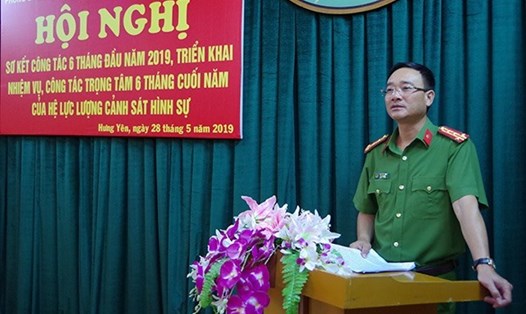 Đại tá Phạm Thế Tùng - tân Giám đốc Công an tỉnh Nghệ An. Ảnh: Quang Đại