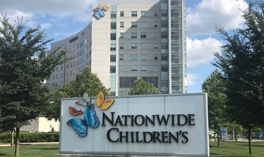 Bệnh viện nhi đồng toàn quốc ở Columbus, Ohio, Mỹ. Ảnh: Nationwide Children's