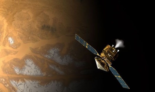 Tàu vũ trụ do thám sao Hỏa của NASA. Ảnh: AFP