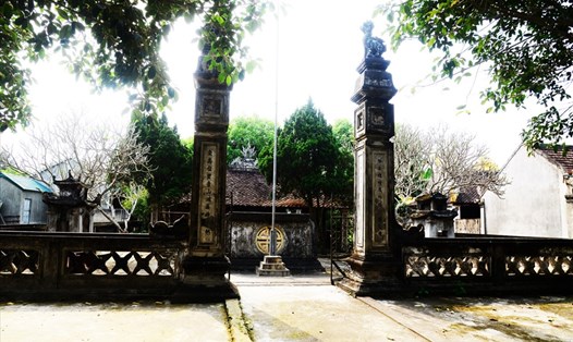 Đền thờ Nguyễn Huy Tự. Ảnh: Trịnh Sinh