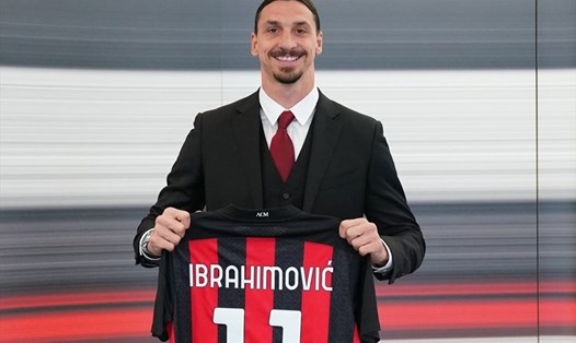 Ibrahimovic sẽ tiếp tục chinh phục bóng đá Châu Âu ở tuổi 40. Ảnh: AC Milan