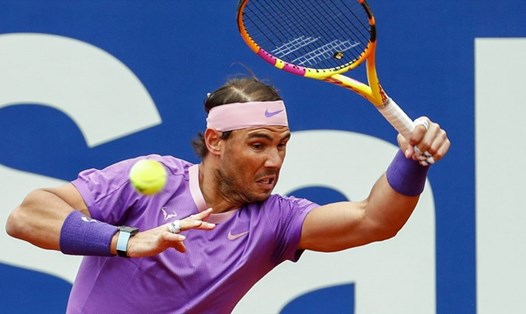 Nadal đã vào bán kết giải Barcelona Open 2021. Ảnh: AFP