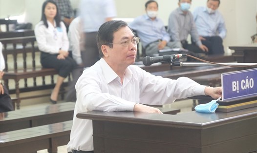 Cựu Bộ trưởng Vũ Huy Hoàng bị đề nghị mức án cao nhất 10-11 năm tù trong số 9 bị cáo. Ảnh: C.Hùng.
