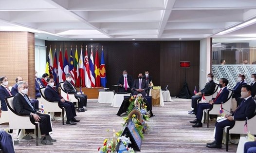 Toàn cảnh Hội nghị các nhà lãnh đạo ASEAN. Ảnh: TTXVN