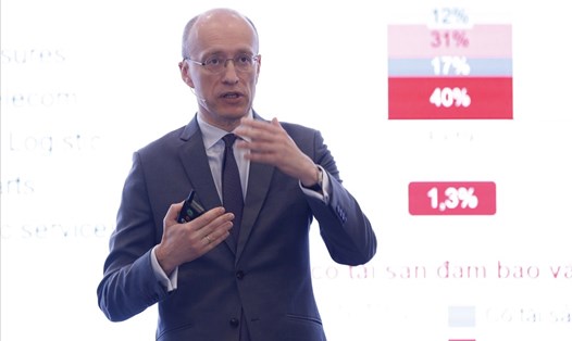 Ông Jens Lottner - Tân Tổng giám đốc Techcombank mới nhậm chức từ tháng 8.2020. Ảnh TCB