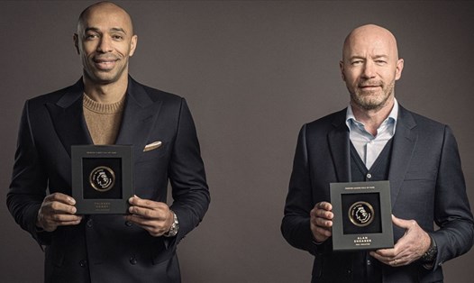 Thierry Henry và Alan Shearer. Ảnh: Premier League