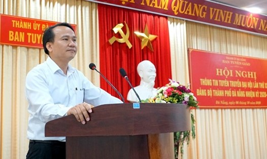 Ông Nguyễn Đình Vĩnh - Trưởng Ban Tuyên giáo Thành ủy Đà Nẵng. Ảnh: H.L