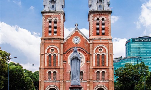 Nhà thờ Đức Bà (Thành phố Hồ Chí Minh). Ảnh: Anh Tú
