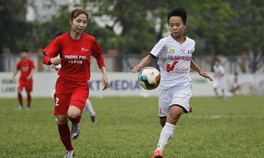 Hà Nội I Watabe và Phong Phú Hà Nam là 2 đội đại diện bảng A lọt vào bán kết Cúp Quốc gia nữ 2021. Ảnh: VFF