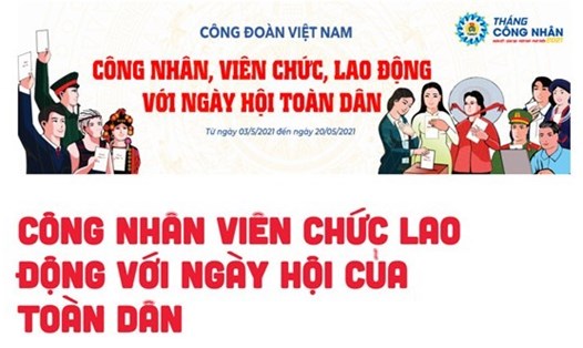 Cuộc thi trực tuyến tìm hiểu pháp luật về bầu cử Quốc hội và Hội đồng Nhân dân các cấp trên Cổng trực tuyến Công đoàn Việt Nam. Ảnh: Ban Tuyên giáo Tổng LĐLĐVN cung cấp