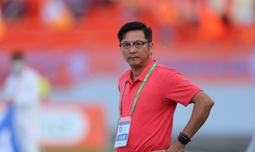 Huấn luyện viên Lê Huỳnh Đức thừa nhận ông không chắc có thể tiếp tục dẫn dắt đội Đà Nẵng. Ảnh: Duy Nam.