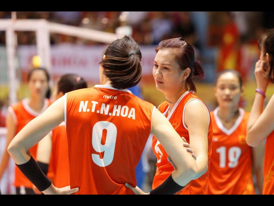 Kim Huệ - Ngọc Hoa khi còn thi đấu đỉnh cao. Ảnh: T.L