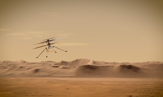 NASA đặt mục tiêu đầy tham vọng cho chuyến bay thứ 4 trên sao Hỏa của trực thăng Ingenuity. Ảnh: NASA.