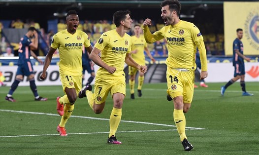 Villarreal có lợi thế khi thắng Arsenal 2-1 ở trận bán kết lượt đi. Ảnh: Europa League.