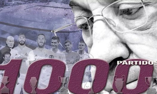Gặp Eibar ngày 3.4 đánh dấu trận đấu thứ 1.000 của Real Madrid trong 2 giai đoạn Florentino Perez làm Chủ tịch. Ảnh: Marca