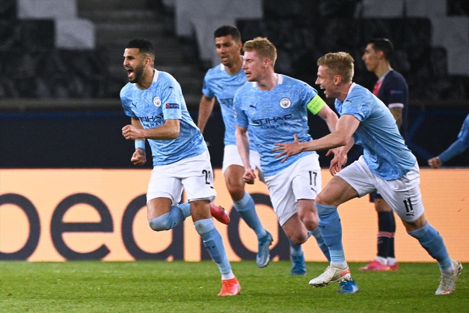 Man City hướng đến chức vô địch Champions League lần đầu tiên trong lịch sử. Ảnh: AFP