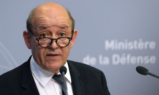 Ngoại trưởng Pháp Jean-Yves Le Drian kêu gọi Iran thể hiện tính xây dựng trong cuộc đàm phán gián tiếp với Mỹ vào tuần tới. Ảnh: AFP