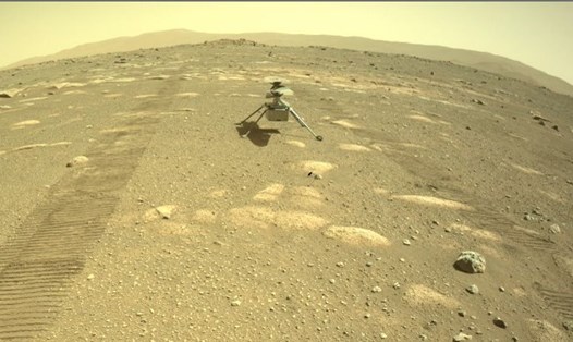 Trực thăng sao Hỏa của NASA phải tự mình vượt qua thời tiết khắc nghiệt trên sao Hỏa. Ảnh: NASA.
