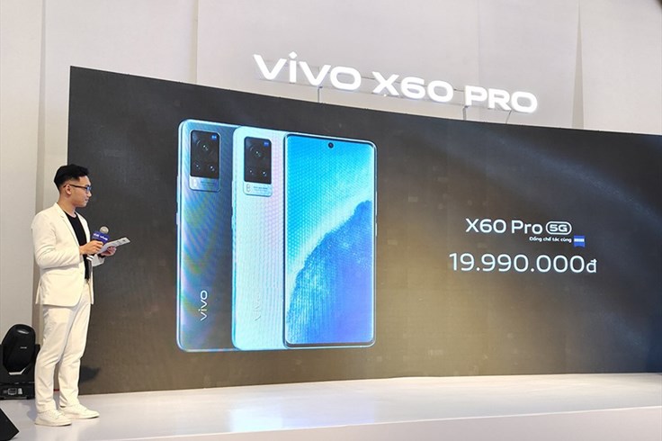 Vivo ra mắt X60 Pro kết nối 5G, camera ZEISS ra mắt tại Việt Nam