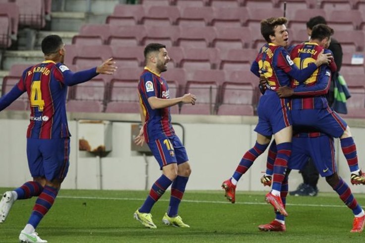 Kết quả Barcelona 1-0 Real Valladolid: Dembele sắm vai người hùng