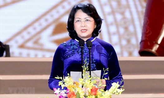 Quốc hội miễn nhiệm Phó Chủ tịch Nước đối với bà Đặng Thị Ngọc Thịnh. Ảnh: TTXVN