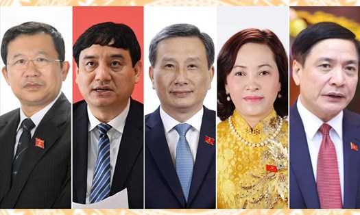 Quốc hội thông quan 5 Ủy viên Ủy ban Thường vụ Quốc hội.