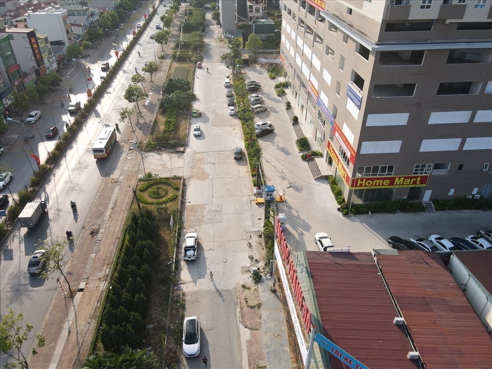 Dự án Tổ hợp NƠXH và dịch vụ thương mại AZ Thăng Long. Ảnh: Phan Anh