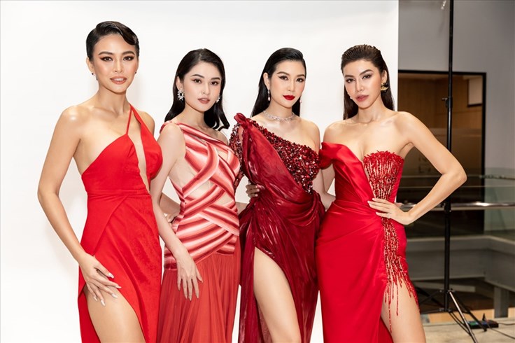 Á hậu Thùy Dung đọ sắc bên đàn chị Minh Tú, Mâu Thủy, Thúy Vân Á hậu Thùy Dung đọ sắc bên đàn chị Minh Tú, Mâu Thủy, Thúy Vân