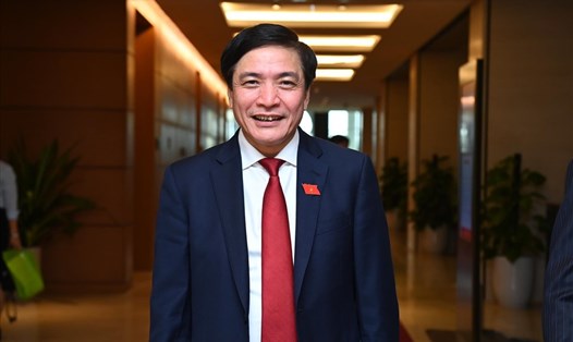 Bí thư Tỉnh ủy Đắk Lắk Bùi Văn Cường được bầu làm Tổng thư ký Quốc hội. Ảnh: Giang Huy.