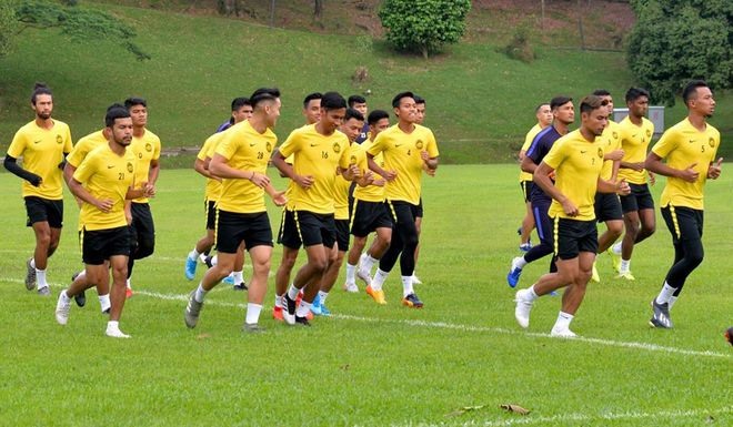 Nhiều trụ cột của tuyền Malaysia gặp chấn thương trước vòng loại World Cup 2022. Ảnh: FAM
