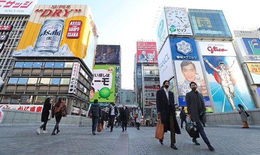 Osaka sẽ hủy hoạt động rước đuốc Olympic trên phạm vi toàn tỉnh giữa bối cảnh tình trạng khẩn cấp y tế vì COVID-19. Ảnh: AFP