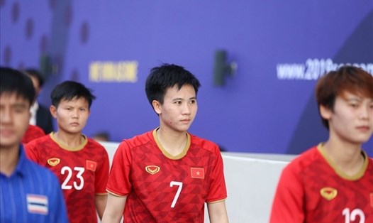 Các cầu thủ nữ Việt Nam như Tuyết Dung có nhiều cơ hội thể hiện mình khi Cúp C1 Châu Á dành cho nữ ra đời. Ảnh: Hoài Thu.