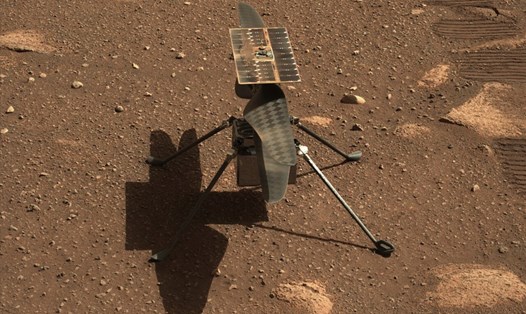 Trực thăng Ingenuity sẽ có chuyến bay đầu tiên trên sao Hỏa. Ảnh: NASA
