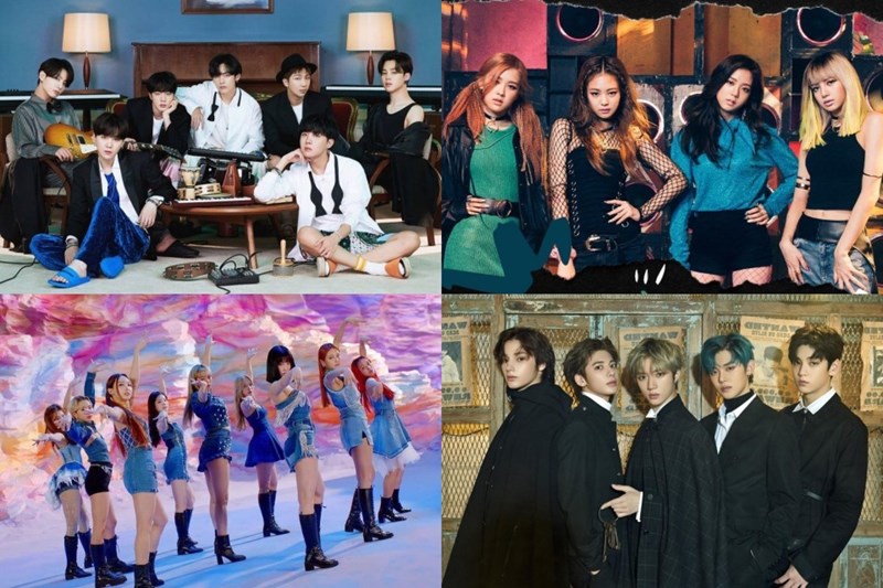 BTS, TWICE, BlackPink, TXT nhận chứng nhận bạch kim từ Gaon