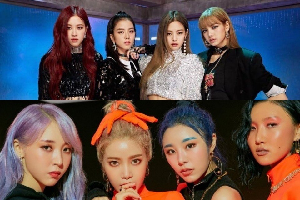 Hình tượng mạnh mẽ của BlackPink và Mamamoo được yêu thích. Ảnh poster. Hình tượng mạnh mẽ của BlackPink và Mamamoo được yêu thích. Ảnh poster.