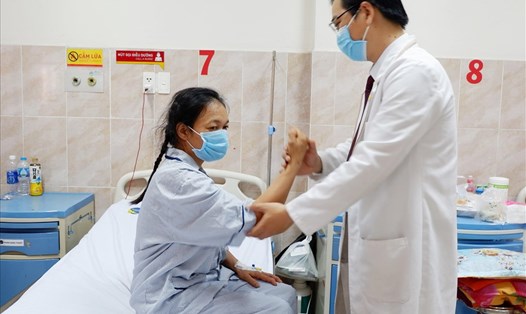 Bệnh viện Đa Khoa Xuyên Á đã điều trị thành công cho bệnh nhân T.L (50 tuổi, quê Vĩnh Phúc) có khối u trong não sau cơn đau đầu khoảng gần 1 tháng. Ảnh: BVCC.