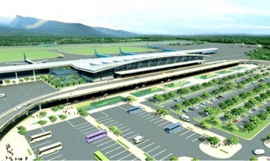 Mô hình Dự án đầu tư xây dựng Cảng hàng không Sapa, tỉnh Lào Cai. Nguồn: MPI