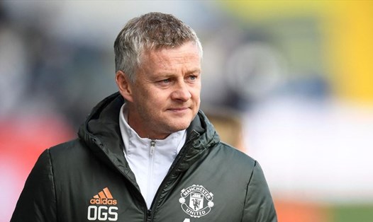 Huấn luyện viên Ole Solskjaer quyết tâm trước đại chiến Man United - Liverpool. Ảnh:  AFP