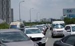 CSGT TPHCM ứng trực điều tiết giao thông từ xa để giảm kẹt xe sau kỳ nghỉ