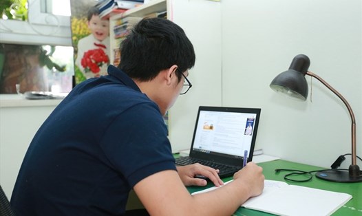Điều 5 Thông tư số 09/2021/TT-BGDĐT quy định về quản lý và tổ chức dạy học trực tuyến. Ảnh minh họa: Hải Nguyễn