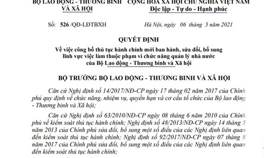 Thủ tục gia hạn giấy phép lao động cho người lao động nước ngoài làm việc tại Việt Nam. Ảnh: Chụp màn hình.