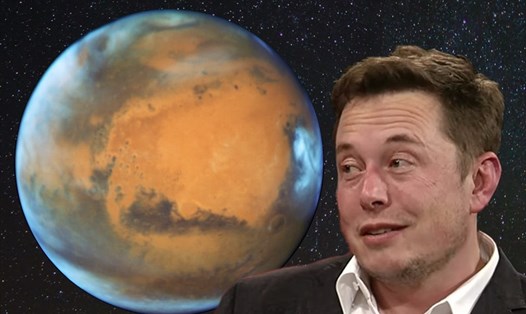 Elon Musk tham vọng xây dựng thành phố trên sao Hỏa. Ảnh: SpaceX