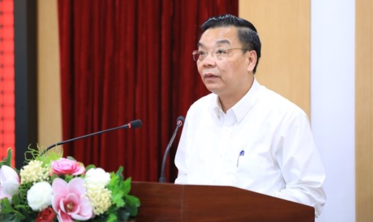 Chủ tịch Hà Nội cam kết 5 nội dung với cử tri, đặc biệt nhấn mạnh công tác phòng chống dịch. Ảnh: Nguyễn Khánh