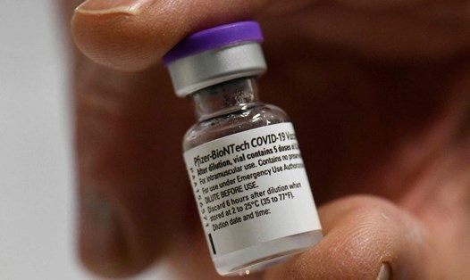 Vaccine COVID-19 của Pfizer-BioNTech. Ảnh: AFP