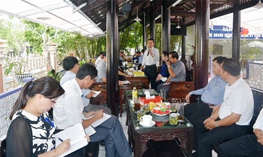 Cà phê Doanh nhân - mô hình kết nối chính quyền, doanh nghiệp tại tỉnh Bạc Liêu - thành lập từ năm 2018 nhưng không được duy trì thường xuyên. Ảnh: Nhật Hồ