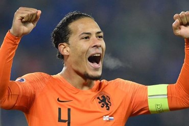 Trung vệ Virgil van Dijk quyết định không tham dự EURO 2020 để tập trung điều trị chấn thương. Ảnh: AFP.