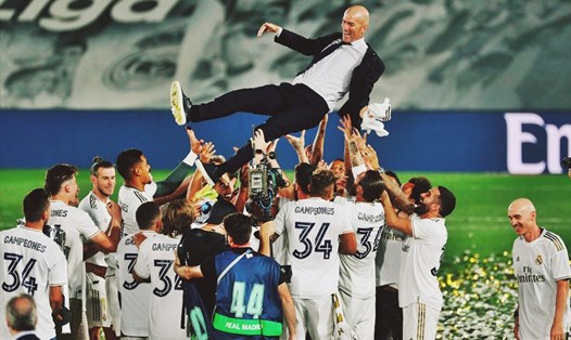 Zinedine Zidane dường như đã không còn nhận được sự ủng hộ hoàn toàn ở Real Madrid. Ảnh: La Liga