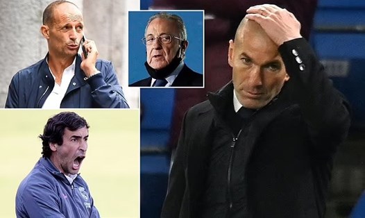 Zidane chuẩn bị được thay thế? Ảnh: AFP.