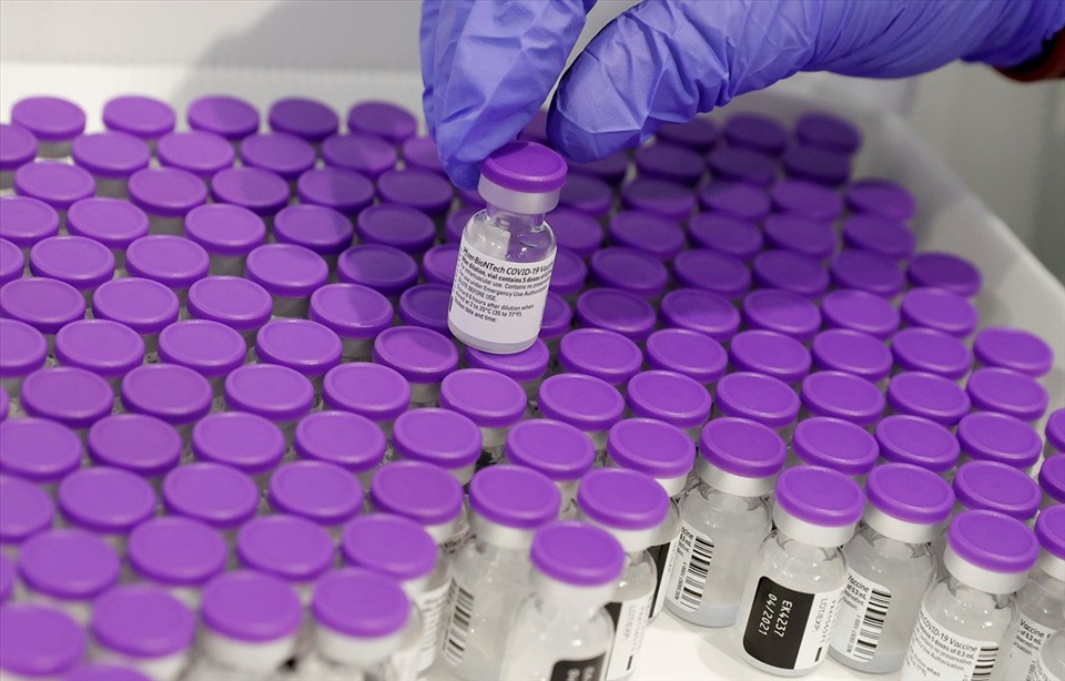 Vaccine COVID-19. Ảnh: AFP